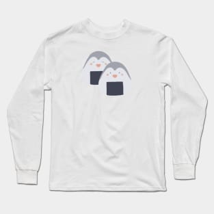 Penguini Onigiri Long Sleeve T-Shirt